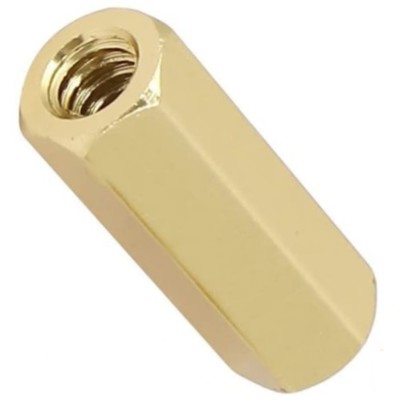 S-8405 8405 F/F STDF 1/4 HEX X 3/4 L, 4-40 THD AL/YE IR